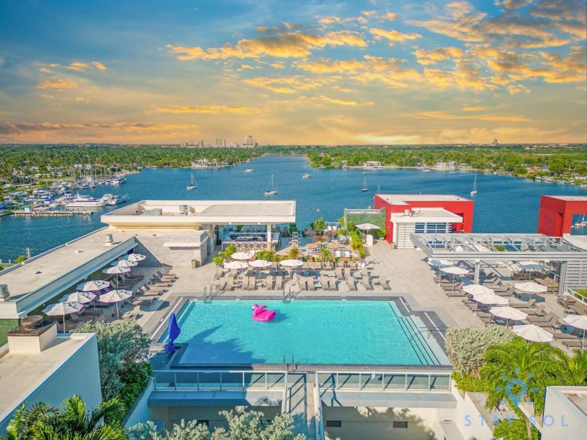 Rooftop Pool - Hollywood Beach Boardwalkアパートメント エクステリア 写真